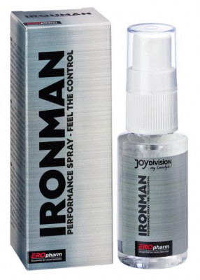 Пролонгатор-спрей для мужчин Joy Division Ironman Performance Spray Feel The Control - 30 мл.