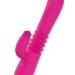 Вибратор с клиторальным стимулятором Nalone Idol Plus - 22,4 см, цвет: розовый