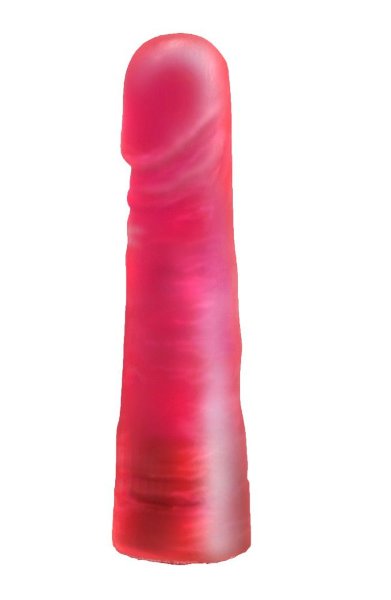 Гелевая насадка-фаллос для страпона - 17,5 см