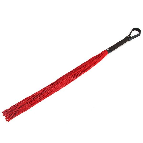 Мягкая плеть с красными шнурами Soft Red Lash - 58 см