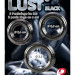 Набор из трех эрекционных колец Lust 3 Black, цвет: черный