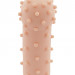 Удлиняющая насадка на пенис с шишечками XLover, цвет: телесный - 18 см