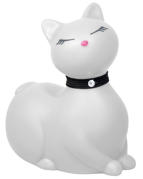 Массажер-кошка I Rub My Kitty с вибрацией, цвет: белый