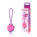 Вагинальный шарик Cosmo, цвет: фиолетово-розовый