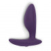 Анальная пробка для ношения Ditto с вибрацией и пультом ДУ, цвет: фиолетовый