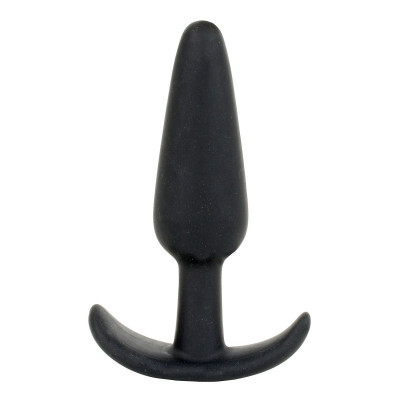 Анальная пробка для ношения Doc Johnson Mood Naughty 3" Silicone - 7,6 см