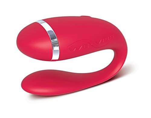 Вибратор для пар на батарейках We-Vibe Special Edition, цвет: красный