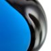 Вибростимулятор COSMY - 18,3 см, цвет: голубой