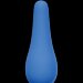 Анальная пробка Slim Anal Plug Large, цвет: синий - 12,5 см