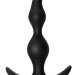 Анальная пробка Bent Anal Plug Black, цвет: черный - 13 см
