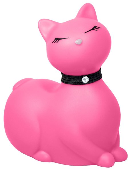 Массажер-кошка I Rub My Kitty с вибрацией, цвет: розовый