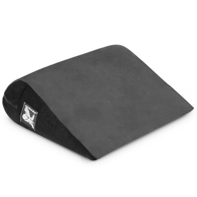 Подушка для секса Liberator Jaz из замши, цвет: черно-серый
