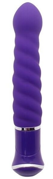 Спиралевидный вибратор ECSTASY Charismatic Vibe - 20,7 см, цвет: фиолетовый
