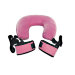 Поддержка с подушкой и фиксаторами лодыжек, цвет: розовый