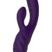 Вибратор с клиторальным стимулятором Nalone PureX2 - 20,7 см, цвет: фиолетовый