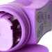 Хай-тек вибратор High-Tech fantasy с вращением бусин - 24,5 см, цвет: фиолетовый