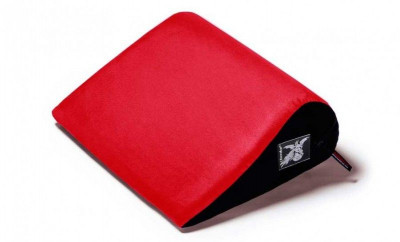 Подушка для секса Liberator Jaz из замши, цвет: красный