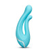 Вибратор Luxe Arielle, цвет: голубой - 16,5 см