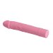 Вибратор Vic с выделенными венками - 15,5 см, цвет: нежно-розовый