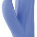 Вибратор Vibe Therapy Exhilaration, цвет: голубой - 23,5 см