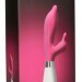 Вибратор-кролик Adonis - 21,5 см, цвет: розовый