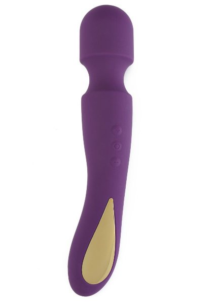 Wand-вибромассажер Zenith Massager - 23 см, цвет: фиолетовый