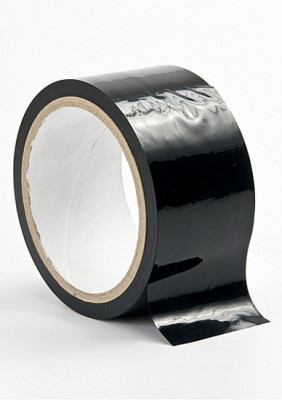 Лента для бондажа Bondage Tape, цвет: черный