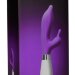 Вибратор-кролик Adonis - 21,5 см, цвет: фиолетовый