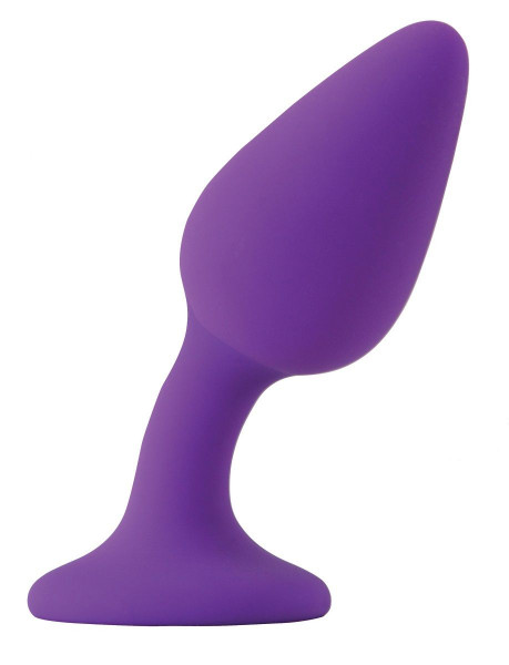 Анальная пробка INYA Queen, цвет: фиолетовый - 11,9 см