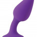 Анальная пробка INYA Queen, цвет: фиолетовый - 11,9 см