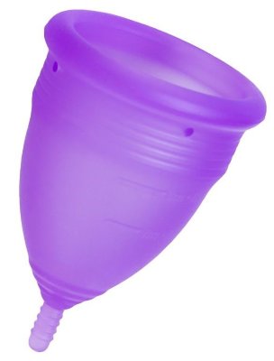 Менструальная чаша Lila L, цвет: фиолетовый
