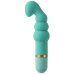 G-Spot вибромассажер Pleasurepillar - 14 см, цвет: зеленый