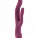 Вибратор Keira с клиторальным отростком, цвет: розовый - 21,3 см