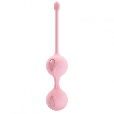 Вагинальные шарики Baile Pretty Love Kegel Tighten Up I, цвет: нежно-розовый