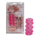 Насадка Jelly Joy Lust Cluster Pink с шипами и шишечками, цвет: розовый
