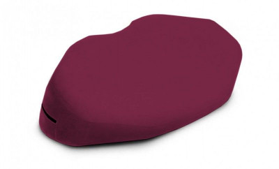 Подушка для секса Liberator Retail Arche Wedge из вельвета, цвет: бордовый