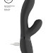 Вибромассажер Kyra - 21,3 см, цвет: черный