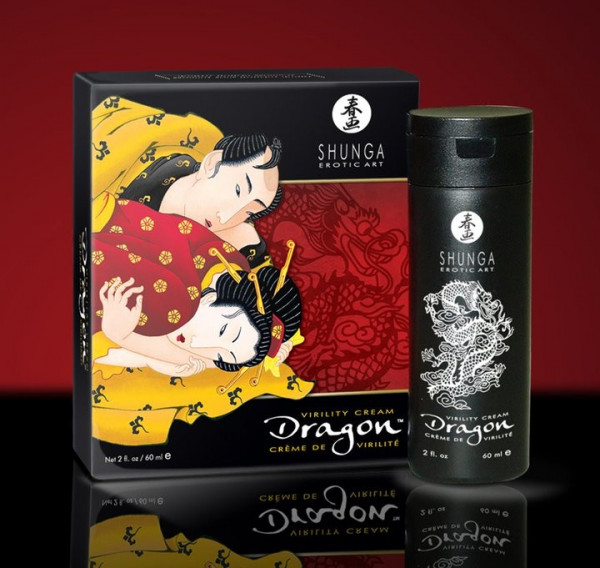 Интимный мужской крем Shunga Dragon Virility Cream - 60 мл.