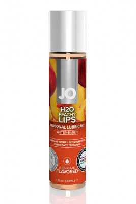 Лубрикант JO Flavored Peachy Lips с ароматом персика - 30 мл.