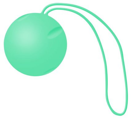 Вагинальный шарик Joyballs Trend Single Mint, цвет: зеленый