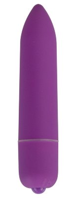 Вибропуля Power Bullet Purple, цвет: фиолетовый - 8,3 см