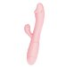 Вибратор Baile Pretty Love Snappy с клиторальным отростком, цвет: нежно-розовый - 19,5 см