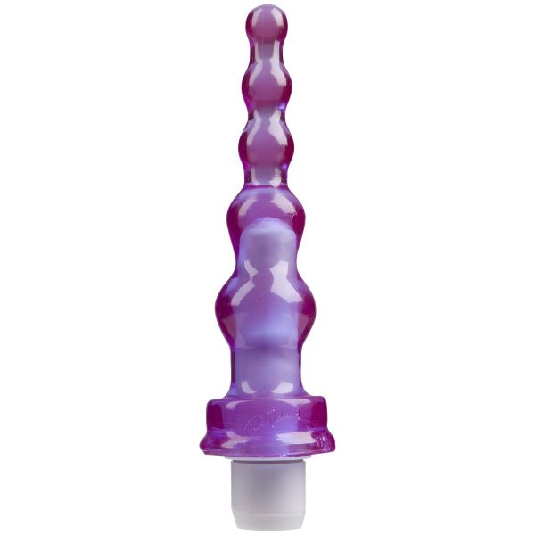 Анальная виброелочка SPECTRA GELS - 17,7 см, цвет: фиолетовый