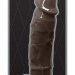 Фаллоимитатор с мошонкой на присоске 5 Inch Dildo - 17,5 см, цвет: коричневый