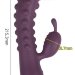 Вибромассажер SMON №1 с бугорками - 21,5 см, цвет: фиолетовый